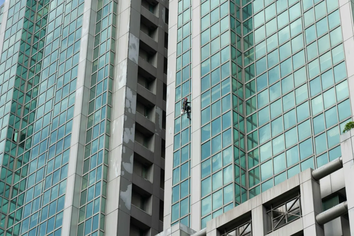 Yüksek bina dış cephe erişim rope access yöntemi Ankara