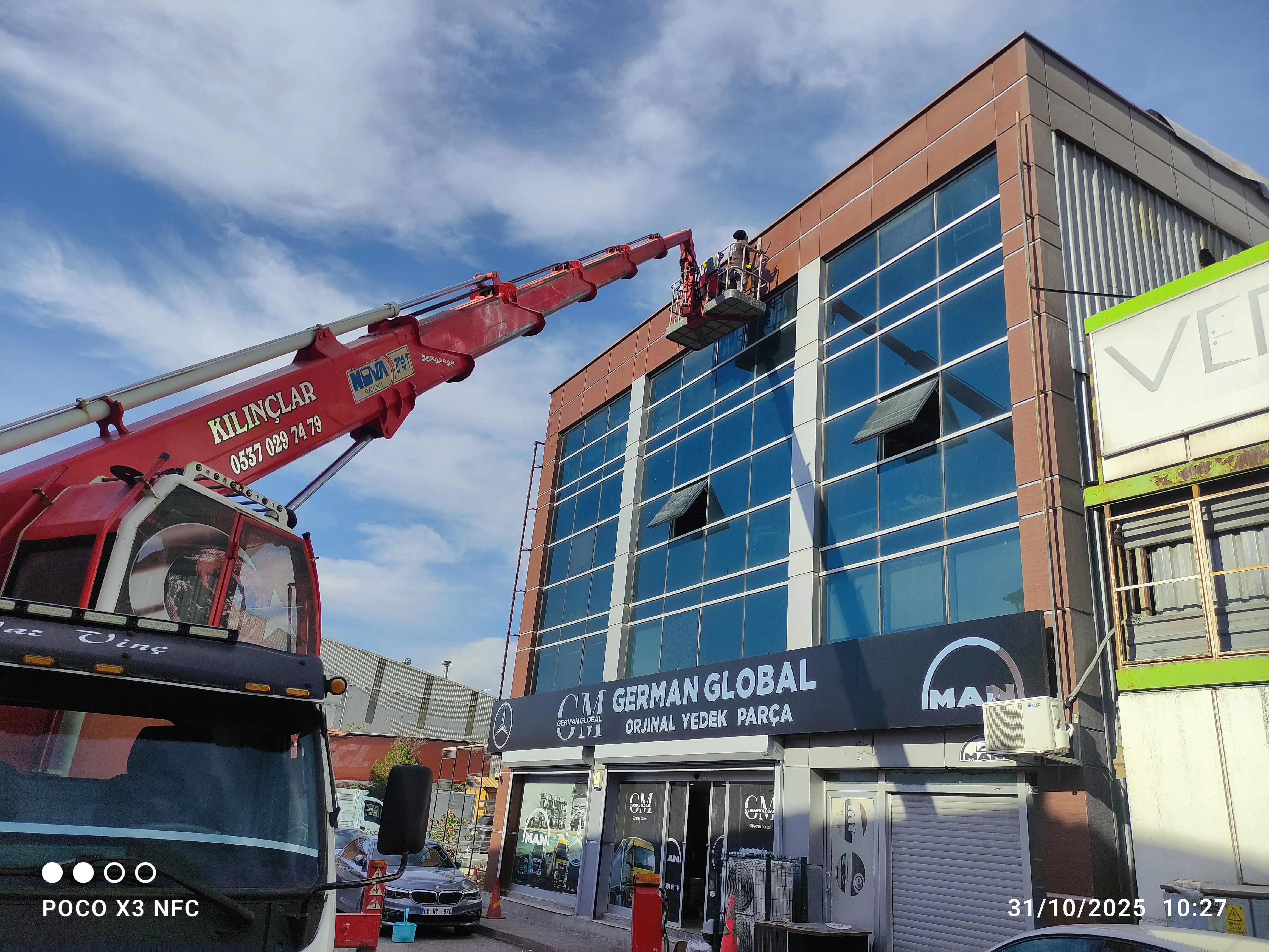 German Global Cam & Tabela Temizliği